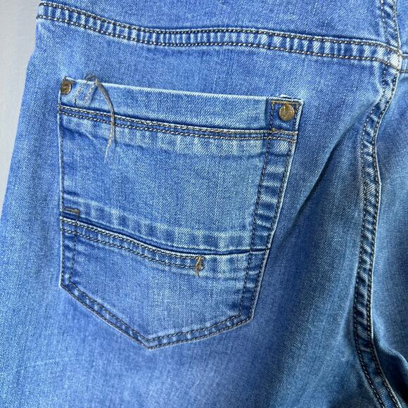 Franco Lucci Men's Straight Leg Jeans Turkey Model Size 34 - Picture 7 of 10